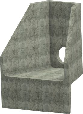 H7C B Headwall - 375mm ID pipe - 100mm Invert Level render