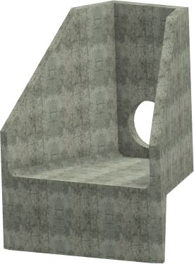 H7C B Headwall - 450mm ID pipe - 100mm Invert Level render