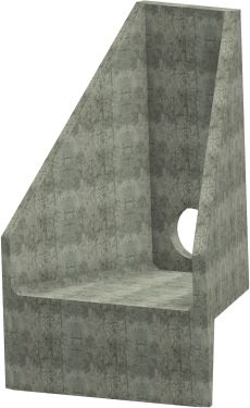 H7C C Headwall - 375mm ID pipe - 100mm Invert Level render