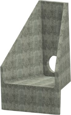 H7C C Headwall - 450mm ID pipe - 100mm Invert Level render