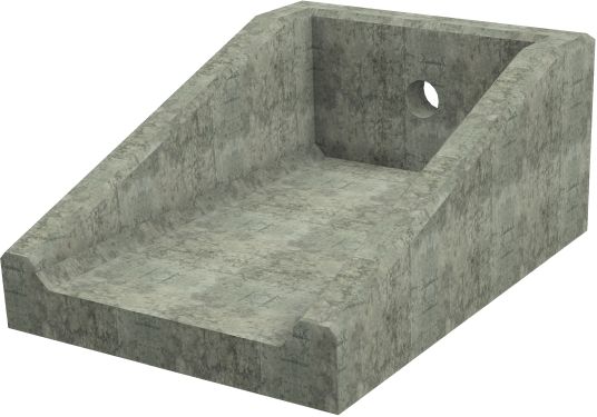 RSFA12A Rectangular Headwall - 150mm ID pipe - 225mm Invert Level render